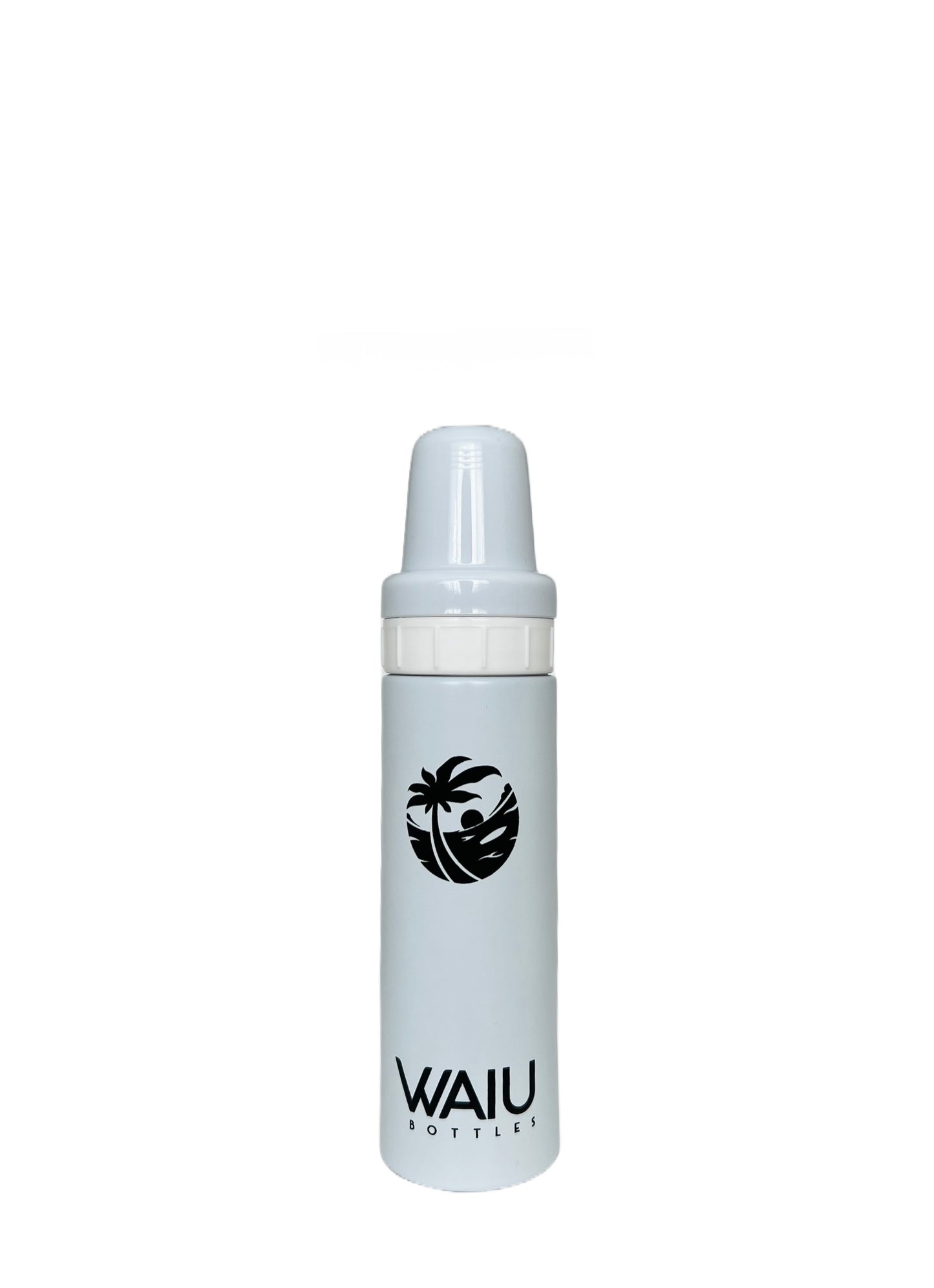 White Insulated Baby Bottle