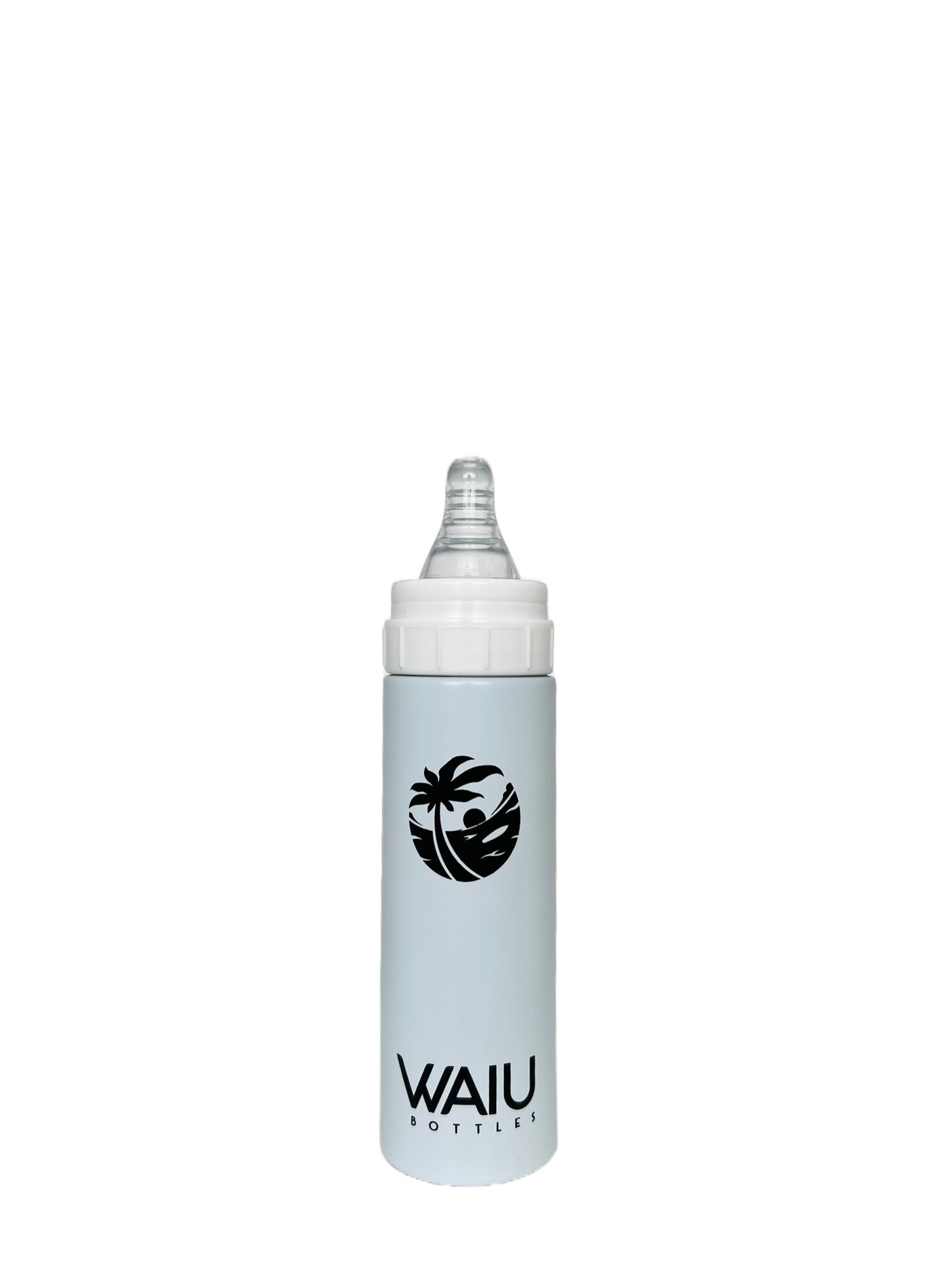 White Insulated Baby Bottle