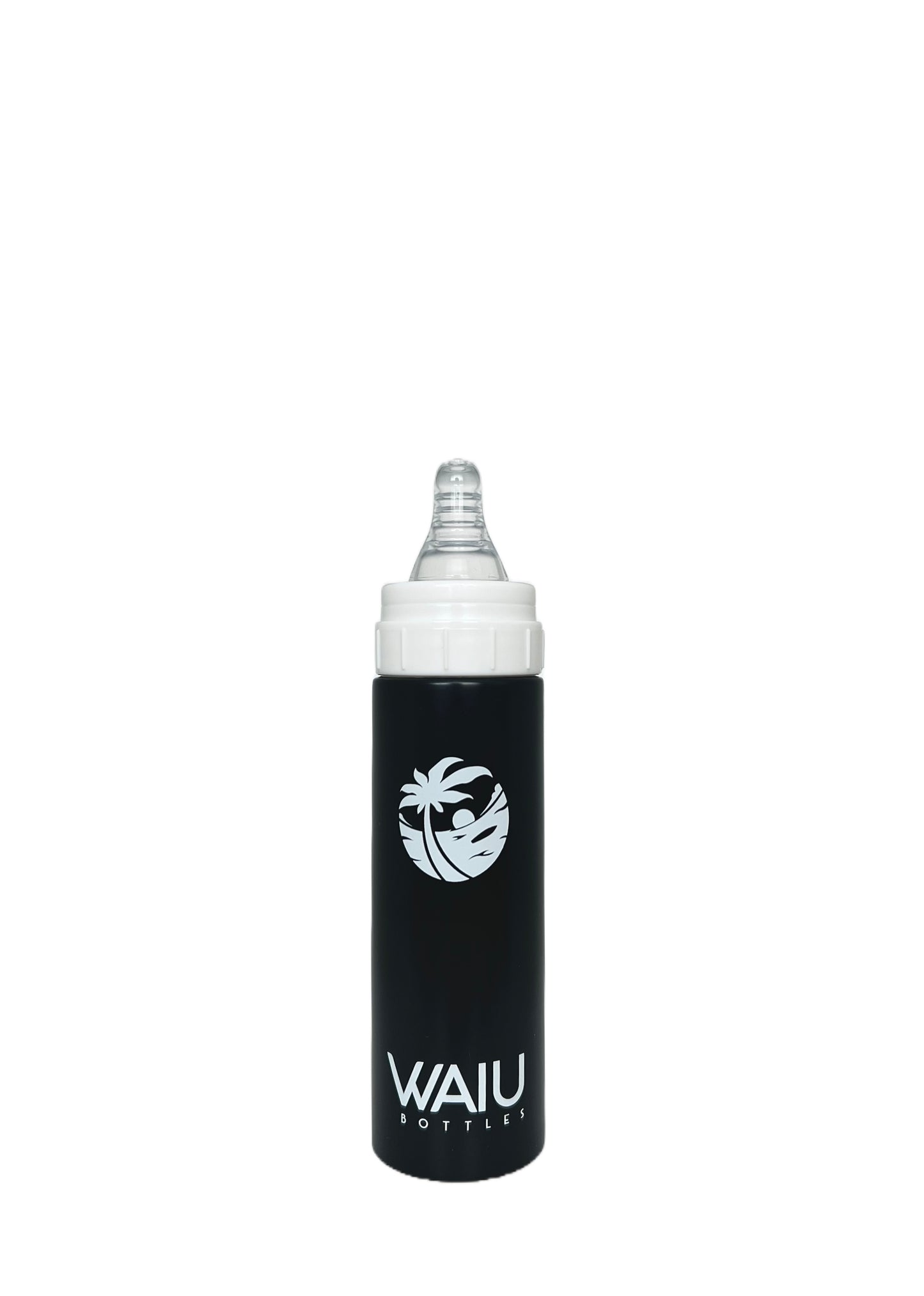 Black Insulated Baby Bottle