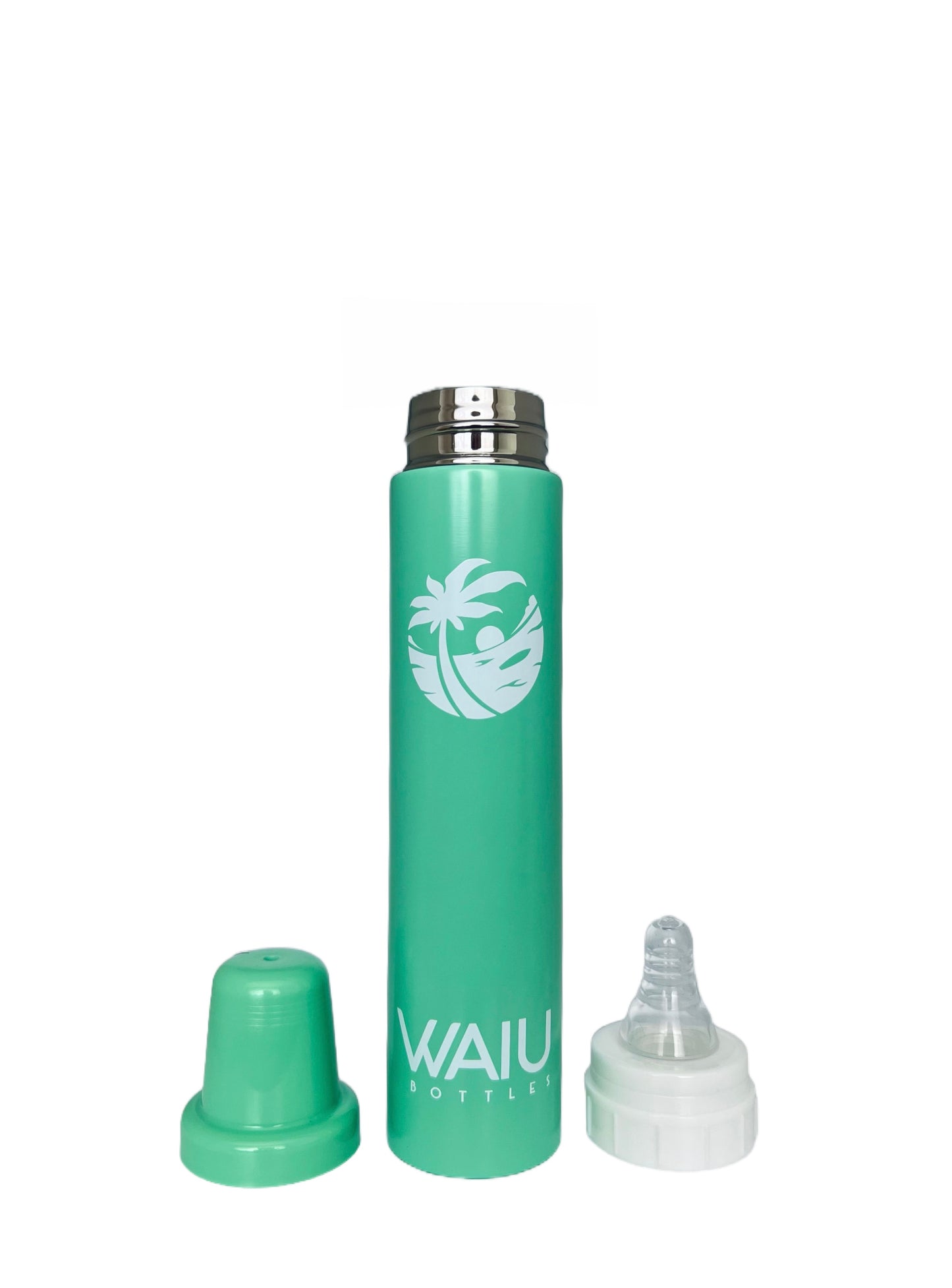 Green Insulated Baby Bottle
