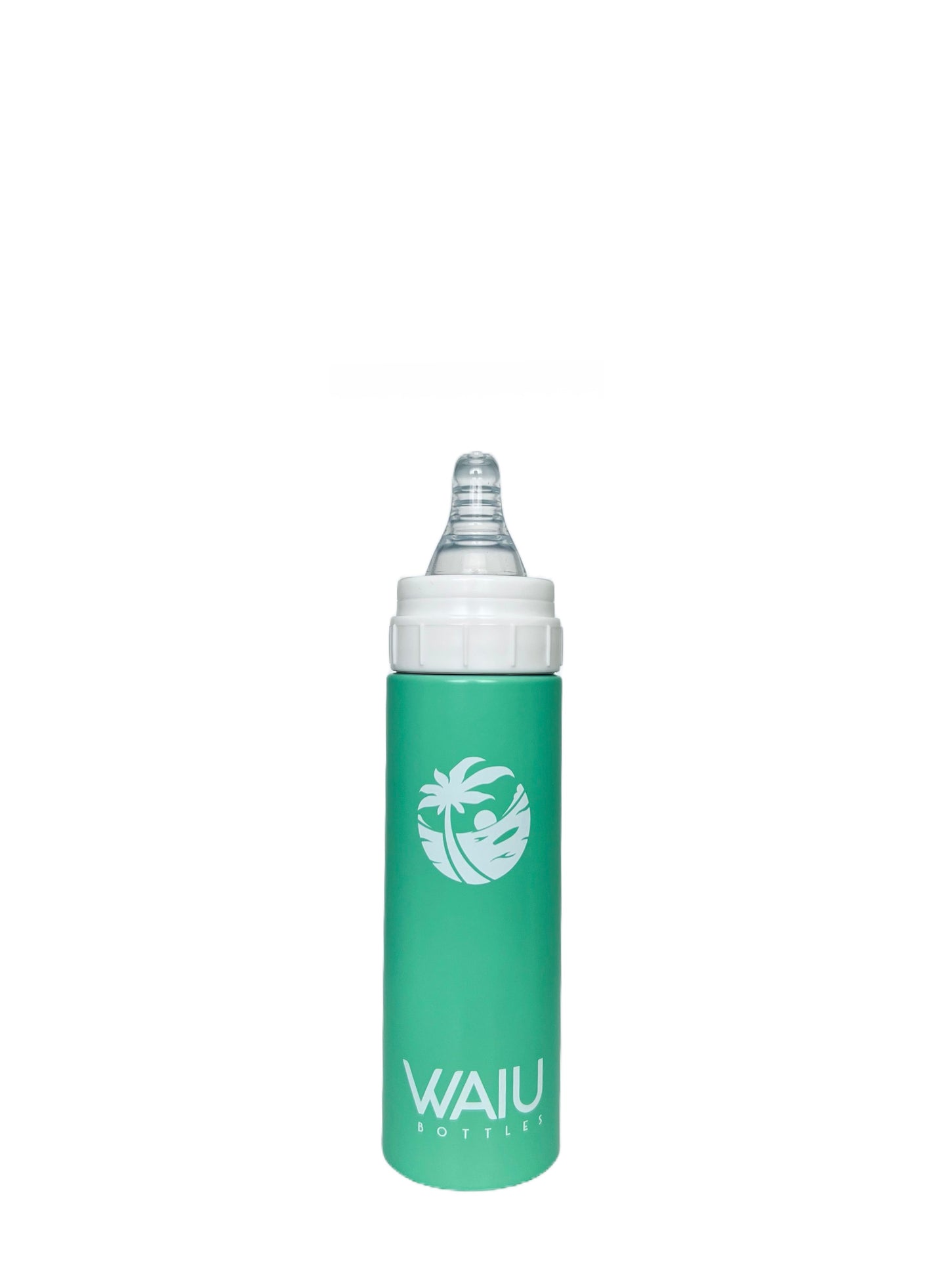 Green Insulated Baby Bottle