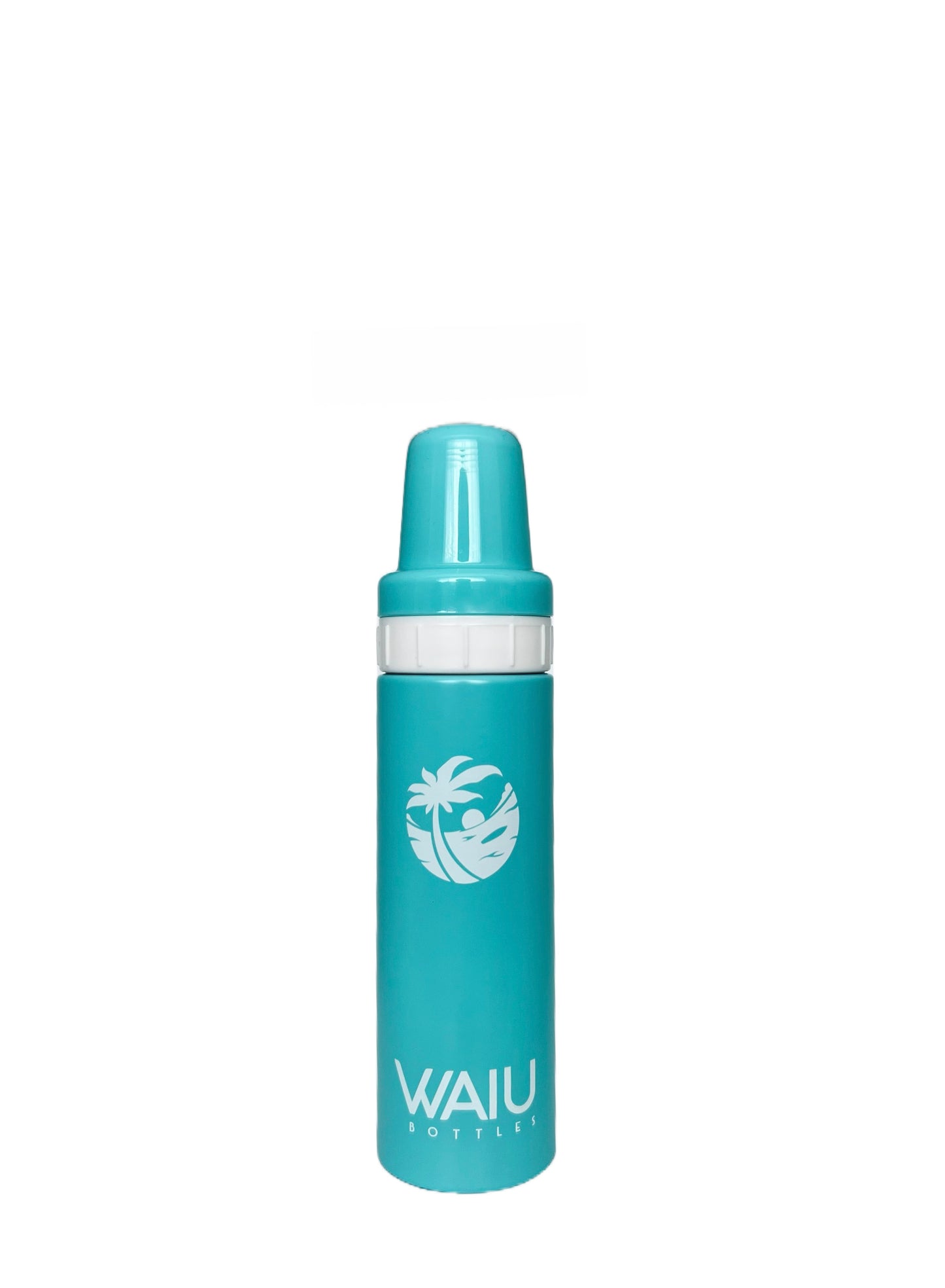 Blue Insulated Baby Bottle