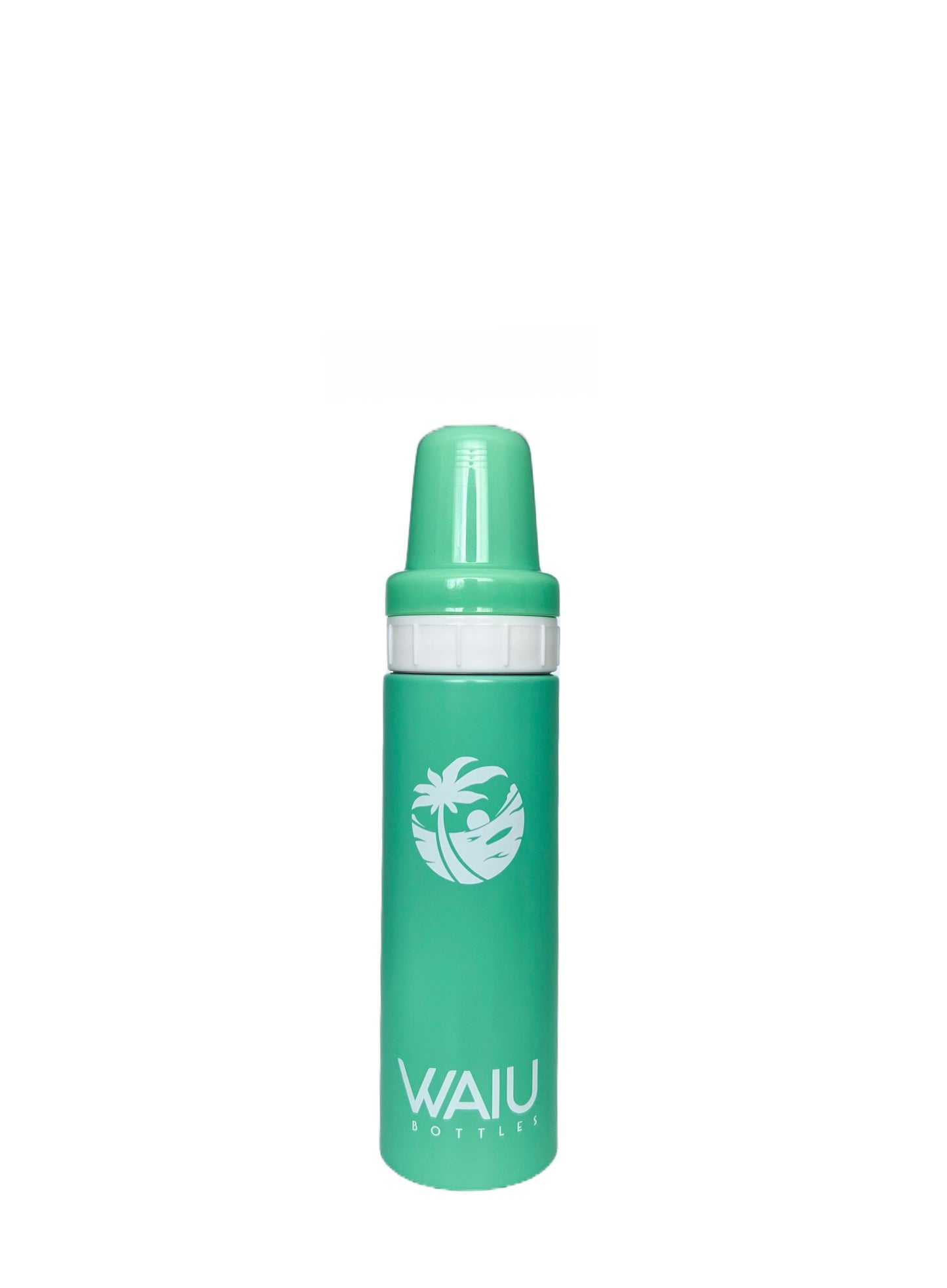 Green Insulated Baby Bottle