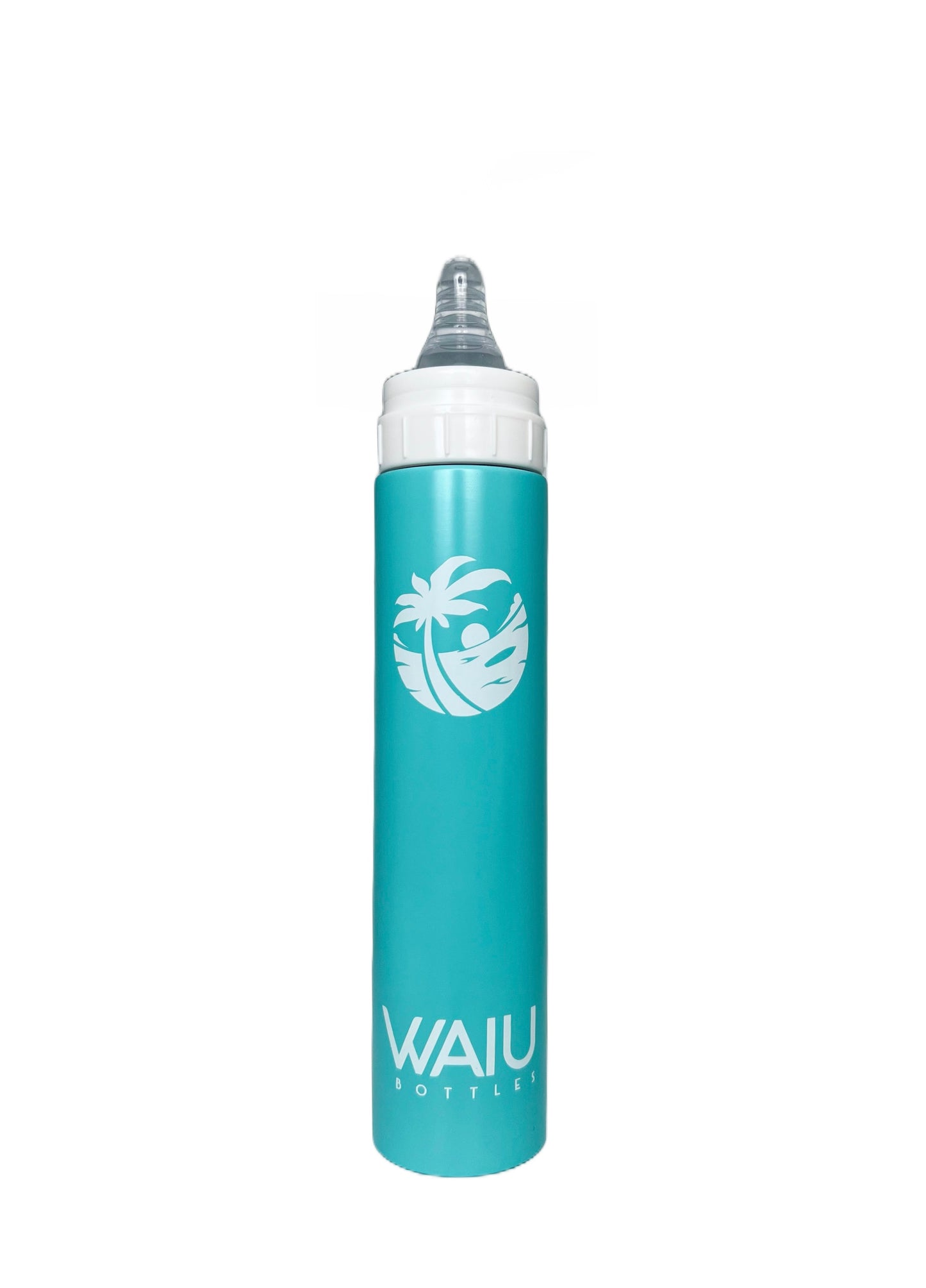 Blue Insulated Baby Bottle