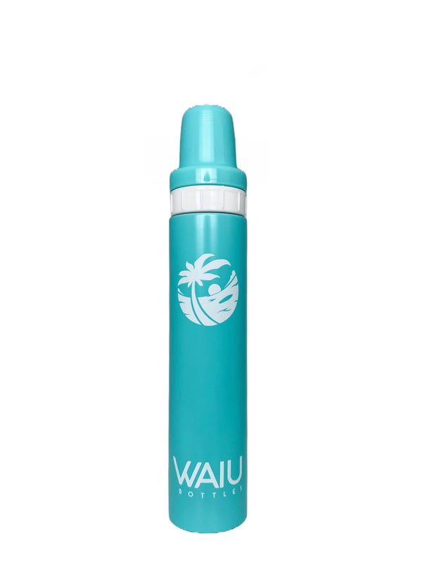 Blue Insulated Baby Bottle