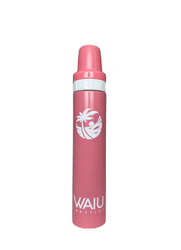 Pink Insulated Baby Bottle